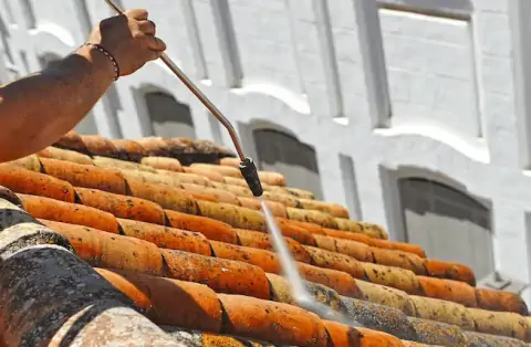 Nettoyage de toitures - Le Fugeret